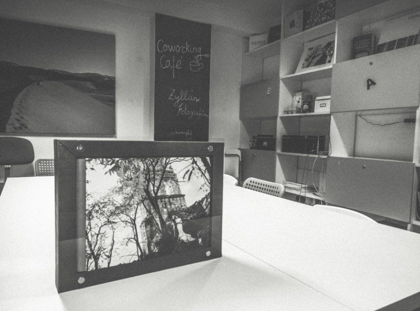 Nuestro GoBook en una de las salas